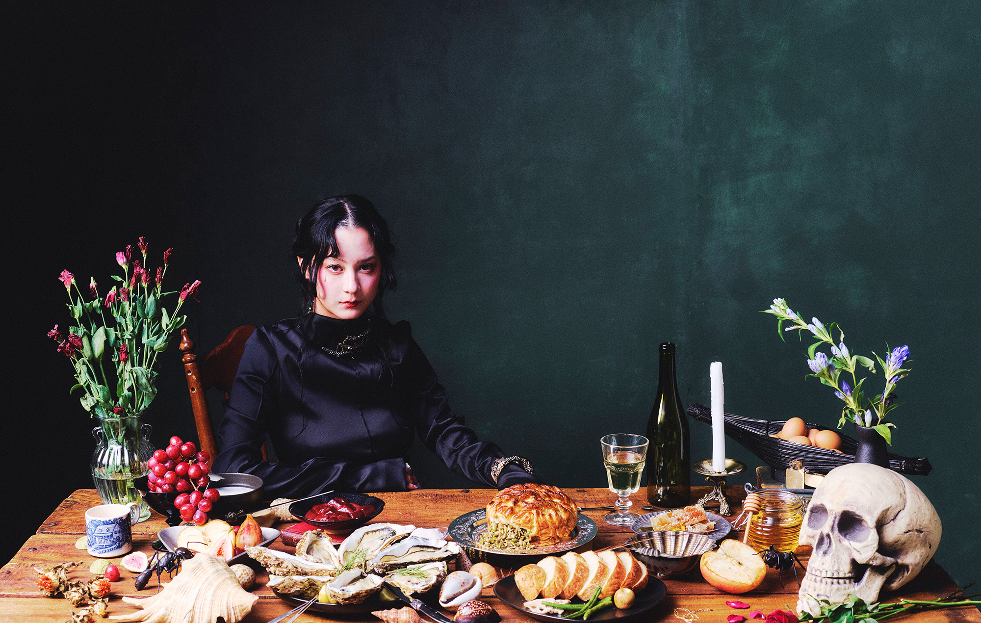 Petit-déjeuner japonais - `` pour les brunettes mélancoliques (et les femmes tristes) ''