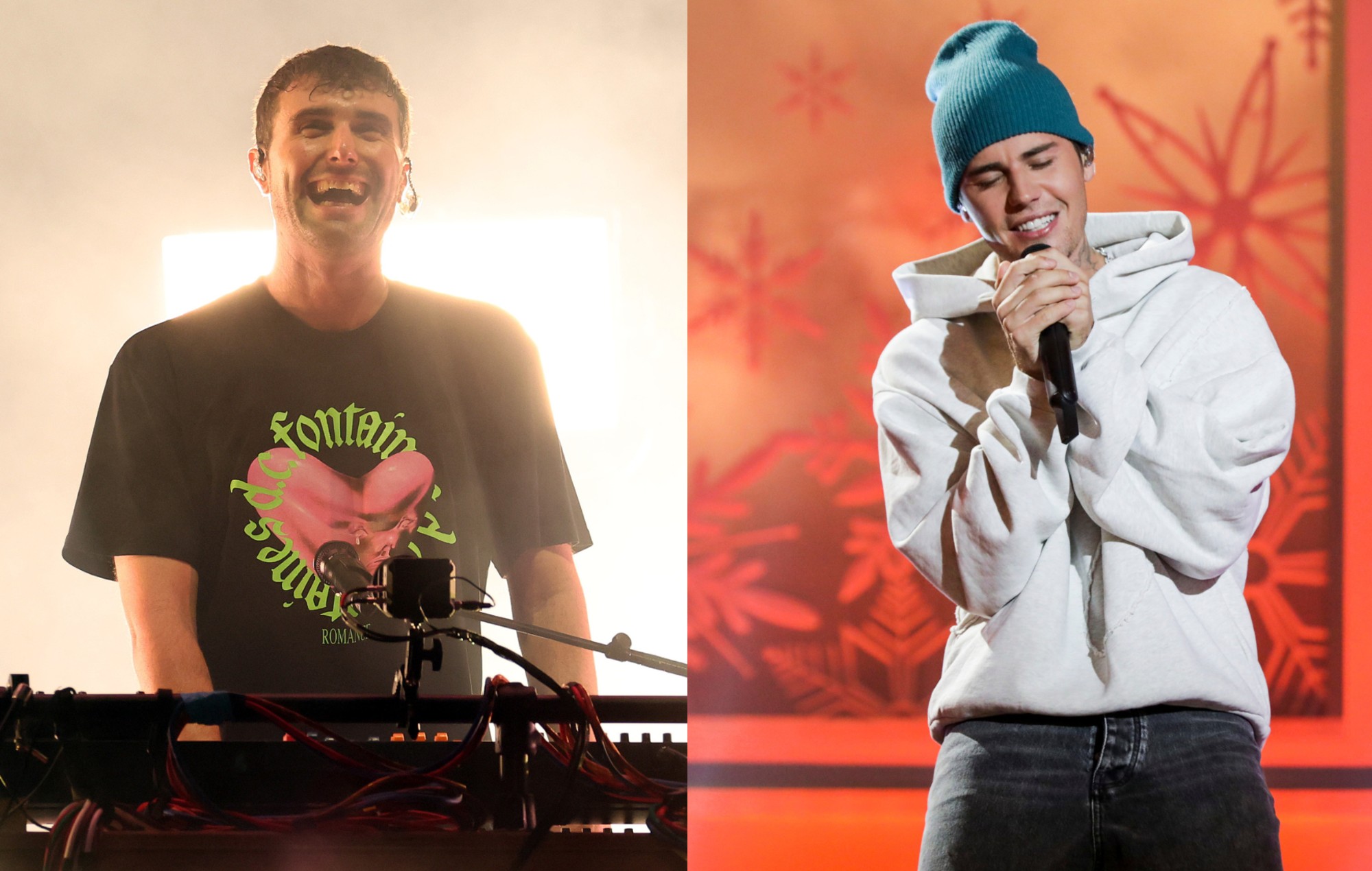 Fred à nouveau .. repéré dans le studio avec Justin Bieber