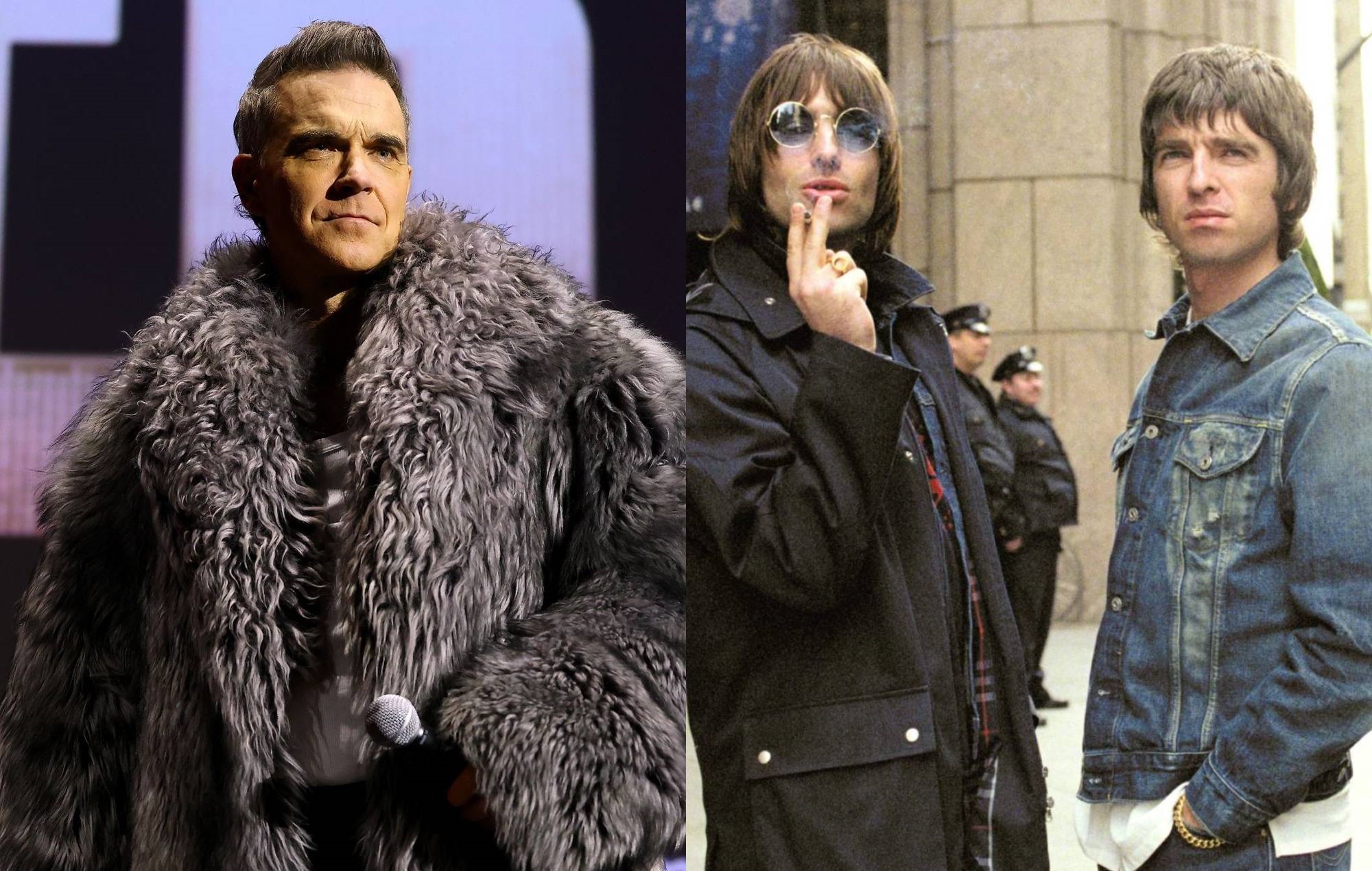 Robbie Williams dit que la tournée des retrouvailles d'Oasis "sera la nostalgie des stéroïdes"