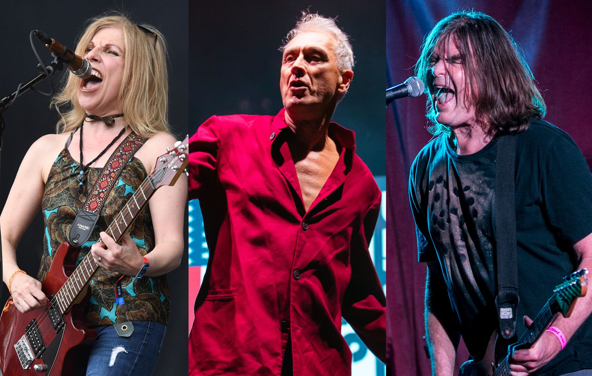 Gang Of Four DoEd Tanya Donelly de Belly et Mission de Roger Miller de Birmanie lors des spectacles d'adhésion