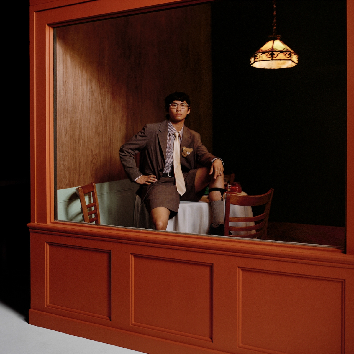 Illustrations de l'album de Grentperez dans un restaurant, photo de la presse