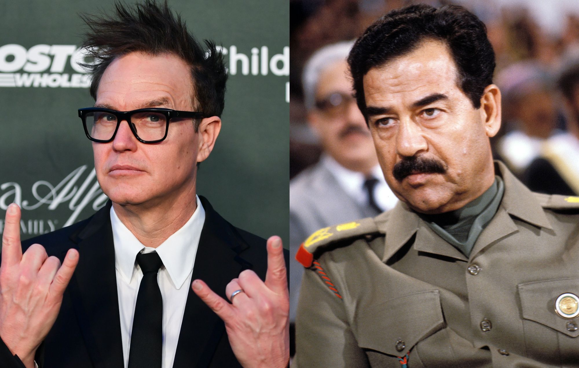 Mark Hoppus de Blink-182 sur la façon dont il aurait pu aider à capturer Sadam Hussein: "Vous êtes les bienvenus à tous"