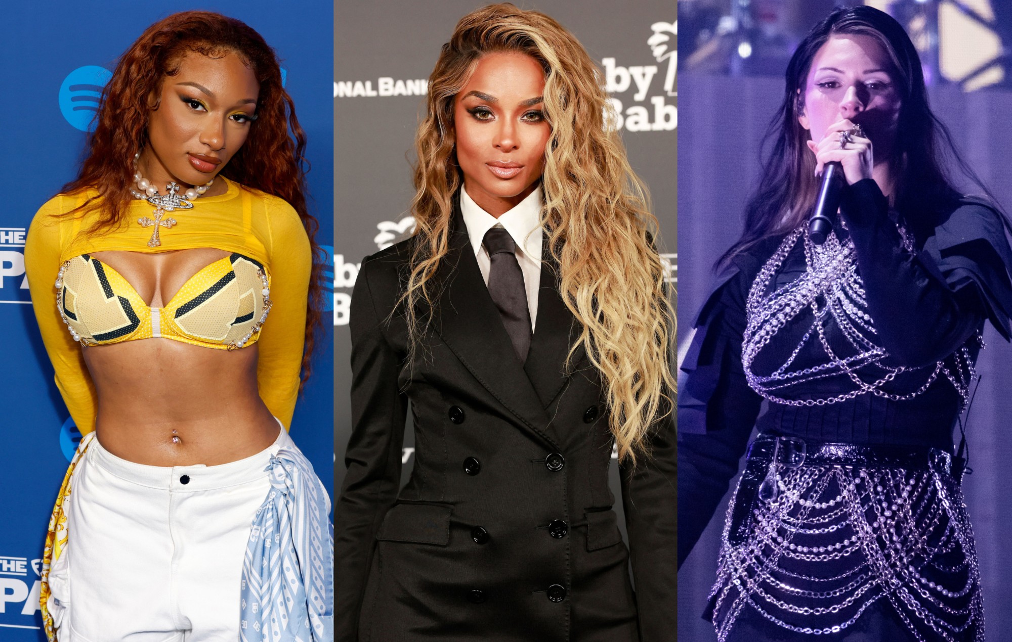 Megan Thee Stallion fait ressortir Ciara et Courtney Laplante de Ciara et Spiritbox à Coachella 2025