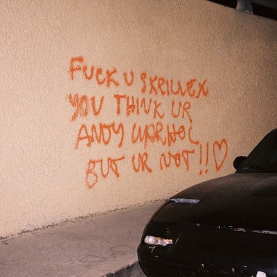 Skrillex 'f * ck u skrillex vous pensez ur andy warhol mais ur non !!