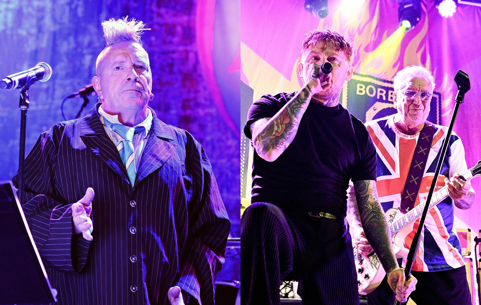 "Allez, M. Carter, tu n'es pas Johnny Rotten, je le suis. Non? Arrêtez-le"