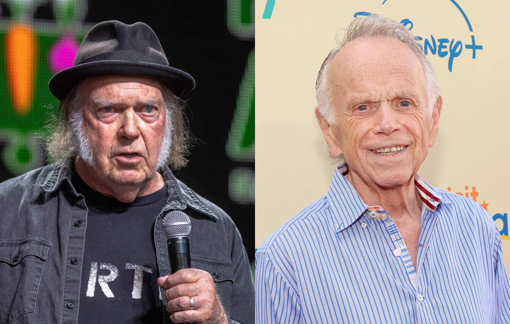 Écoutez Neil Young Sing avec les Beach Boys 'Al Jardine sur le nouveau single' My Plane Beft Tomorrow (Au Revoir) ''
