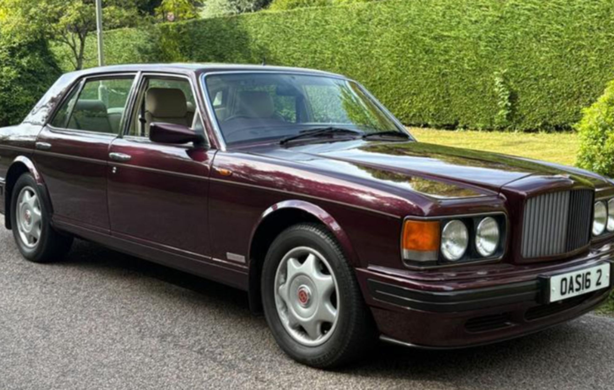 Bentley Turbo R de Noel Gallagher en 1997 en vente pour 1,2 million de livres sterling sur Autotrader