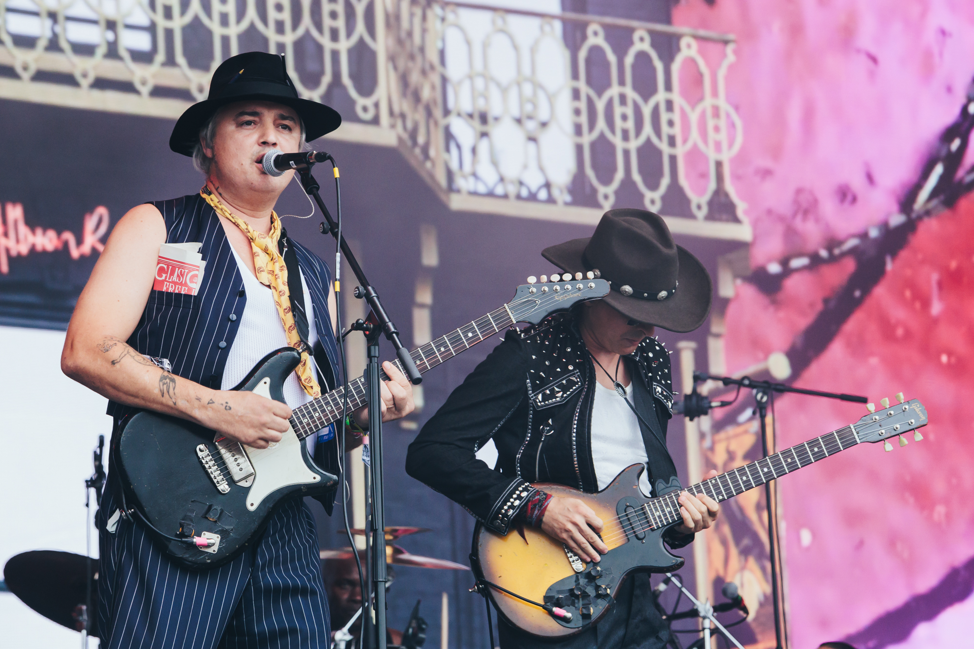 Voici tout ce que les Libertines ont joué à leur set de scène pyramide bruyante