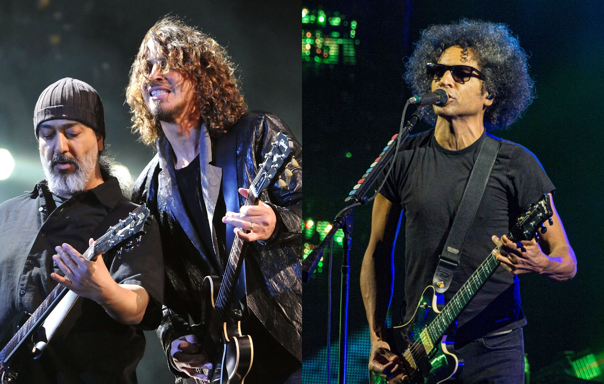 Les membres de Soundgarden, Alice in Chains et plus de formes Chris Cornell Tribute Collective King Ultramega, partagent la couverture de «Rusty Cage»