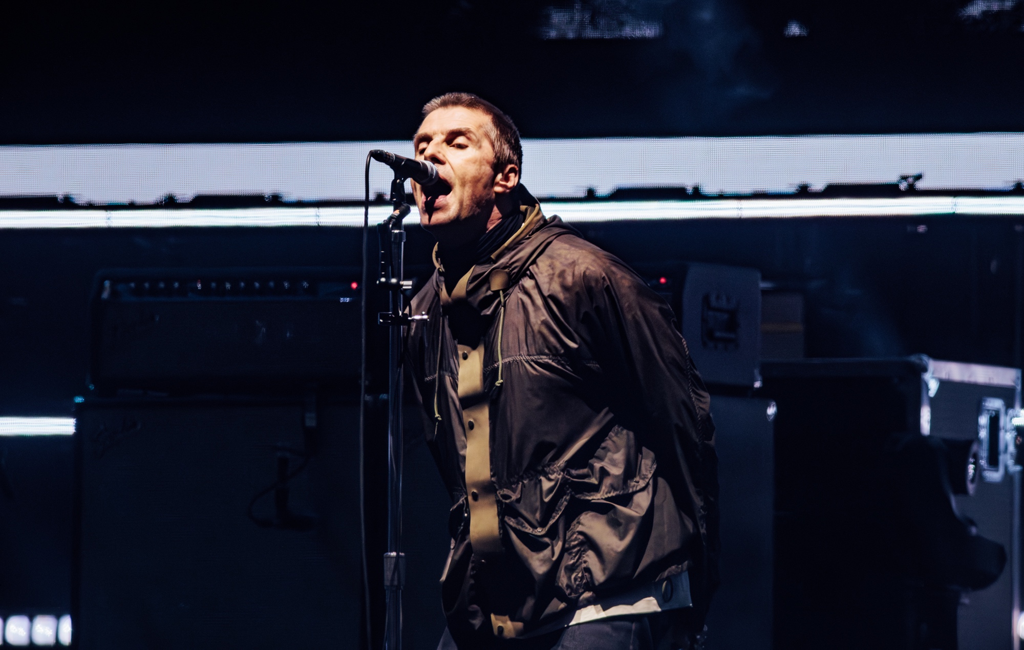 Liam Gallagher exprime les annonces du tramway de Manchester avant les concerts de Heaton Park Homecoming
