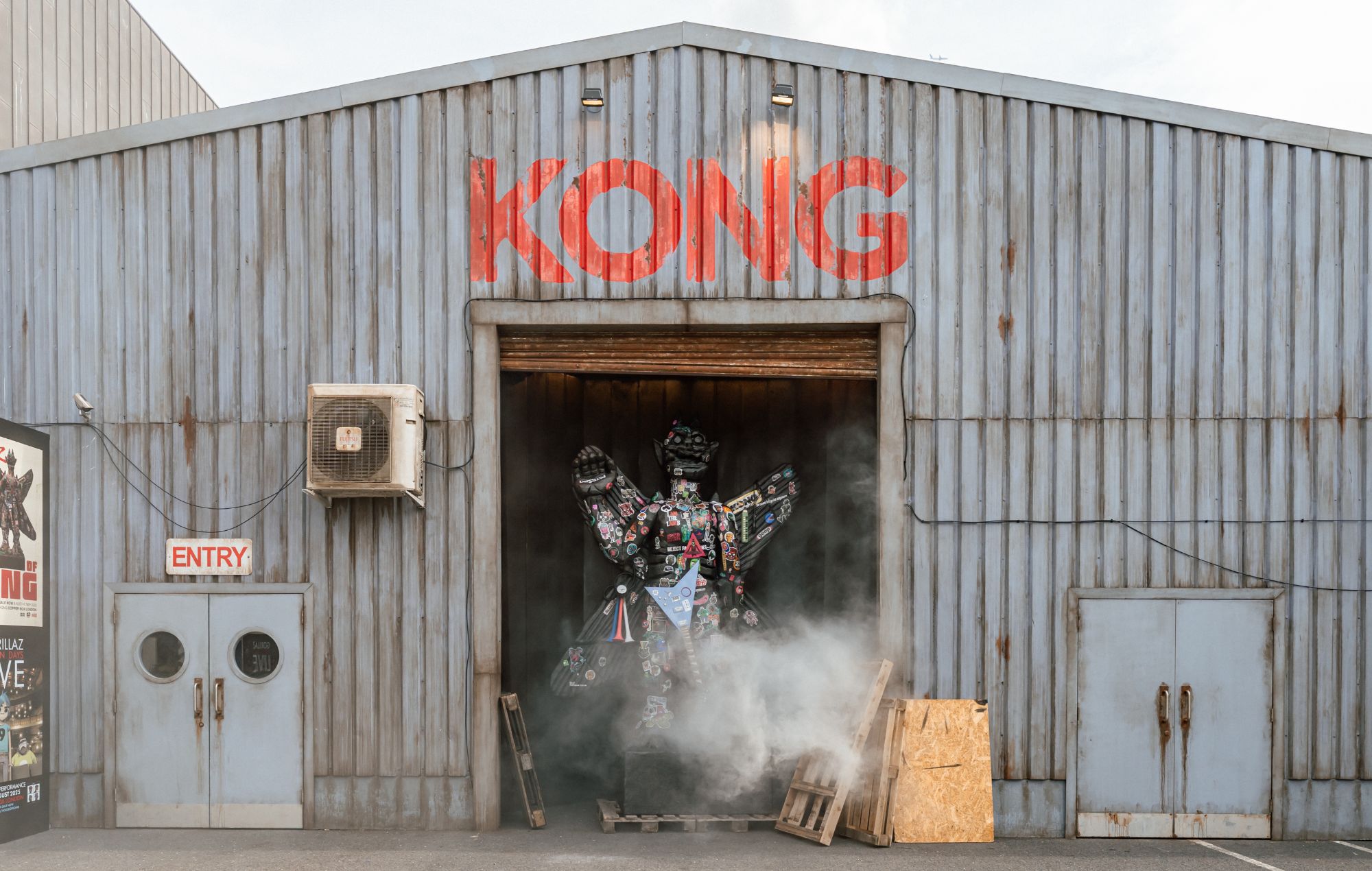 Voici un aperçu de l'exposition de Gorillaz `` New '' House of Kong 'London