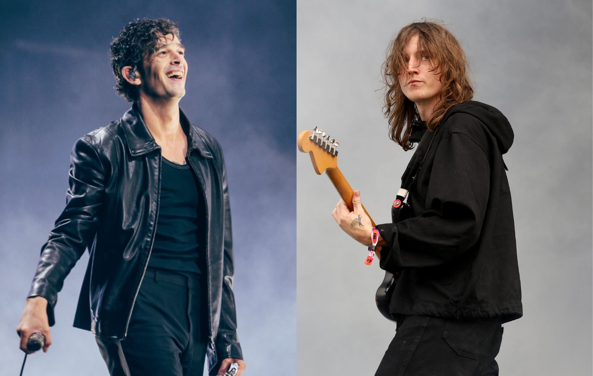 Regardez Matty Healy des années 1975 rejoindre Dijon et Mk.gee sur scène à Los Angeles