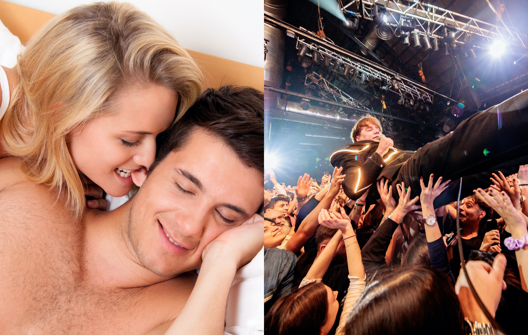 70 % des fans de musique préfèrent aller à un concert plutôt que de faire l'amour