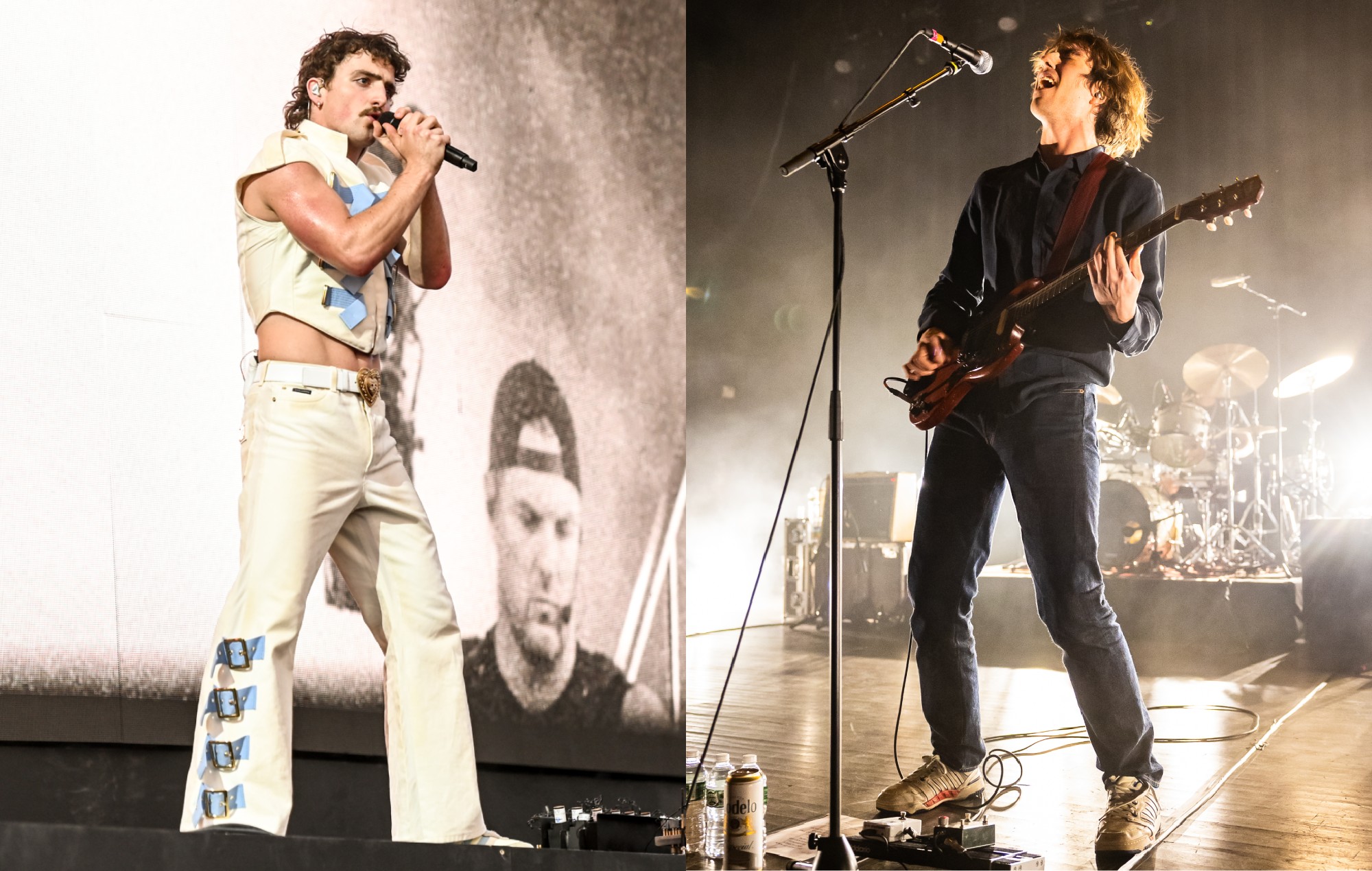 Regardez le duo parodie de "SNL" entre Cameron Winter de Geese et Benson Boone