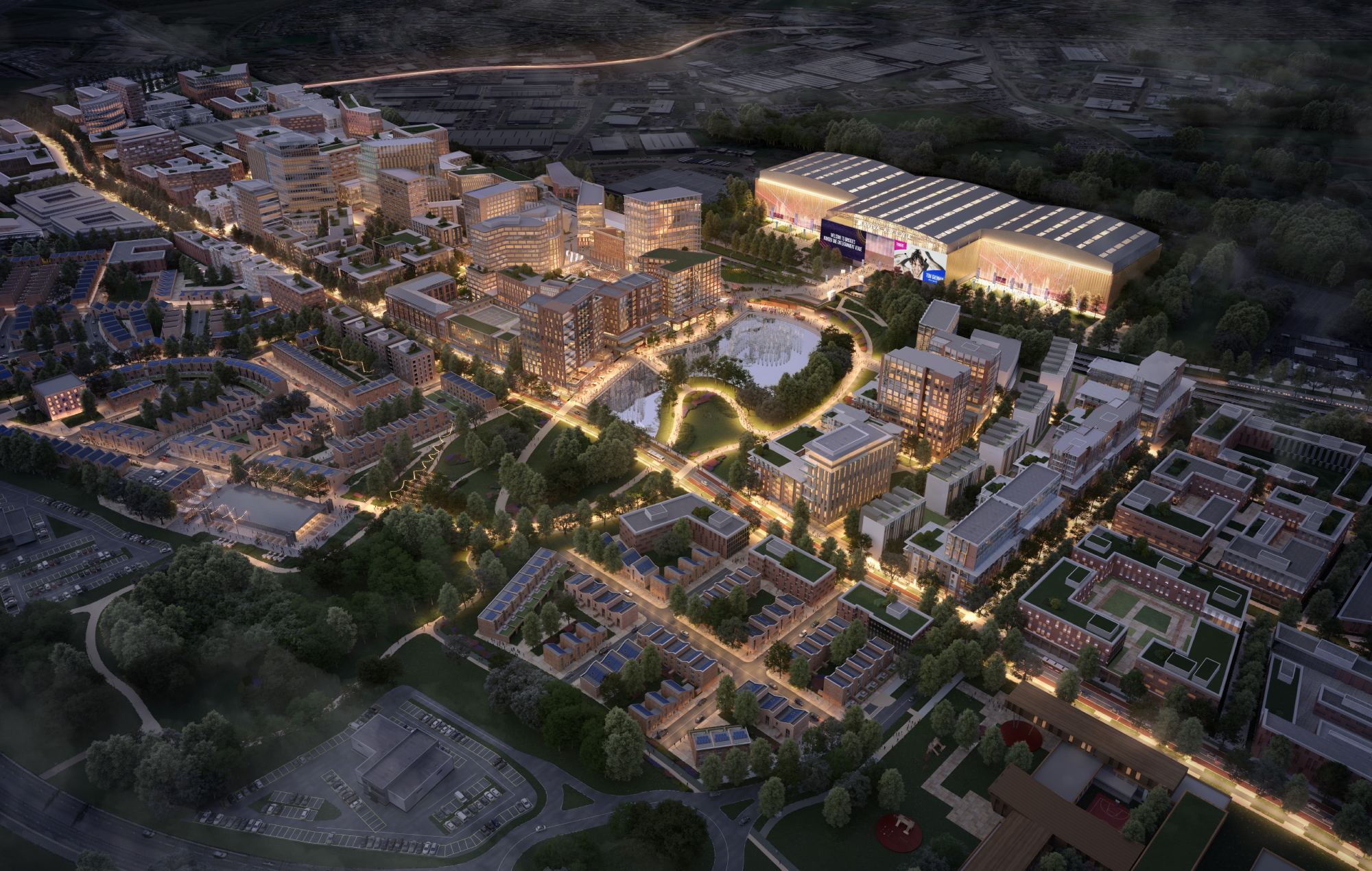 "Nous construisons une nouvelle ville avec une arène au cœur"