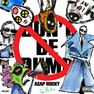 Illustration A$AP Rocky Don't Be Dumb