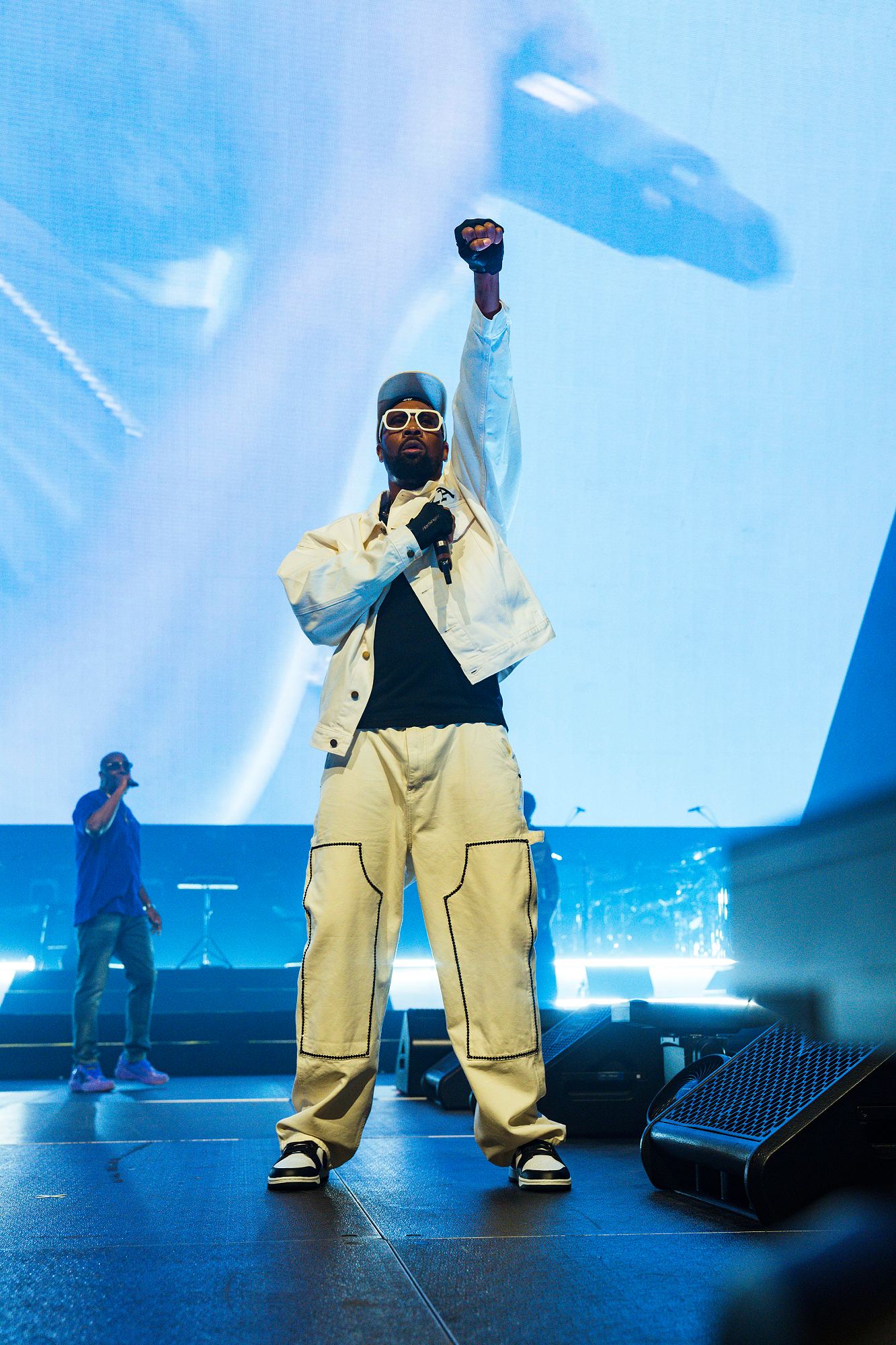 Le Wu-Tang Clan en direct. Crédit : Caley Hanse