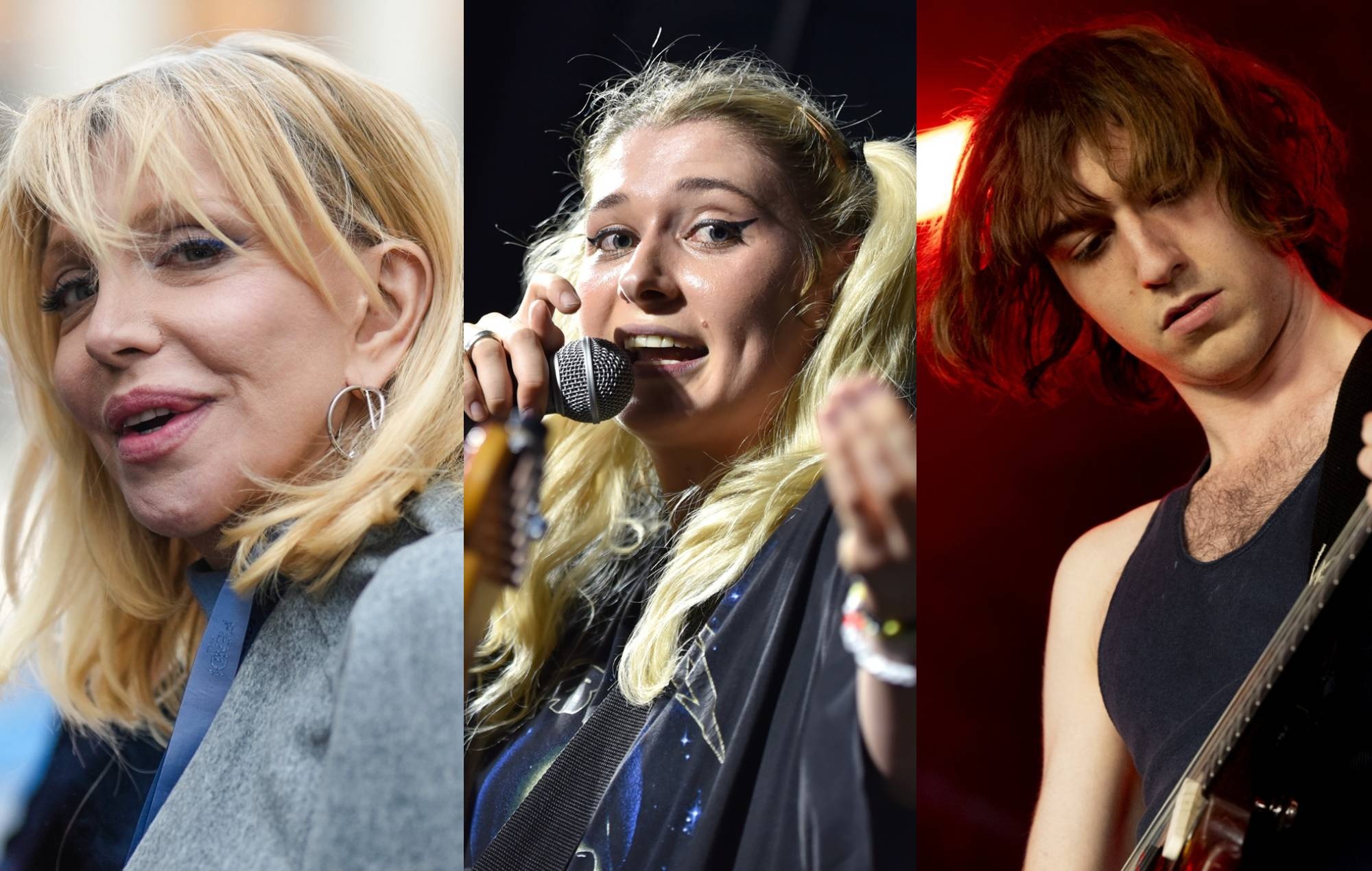 Regardez Courtney Love et Baby Queen chanter « Au Pays Du Cocaine » de Geese
