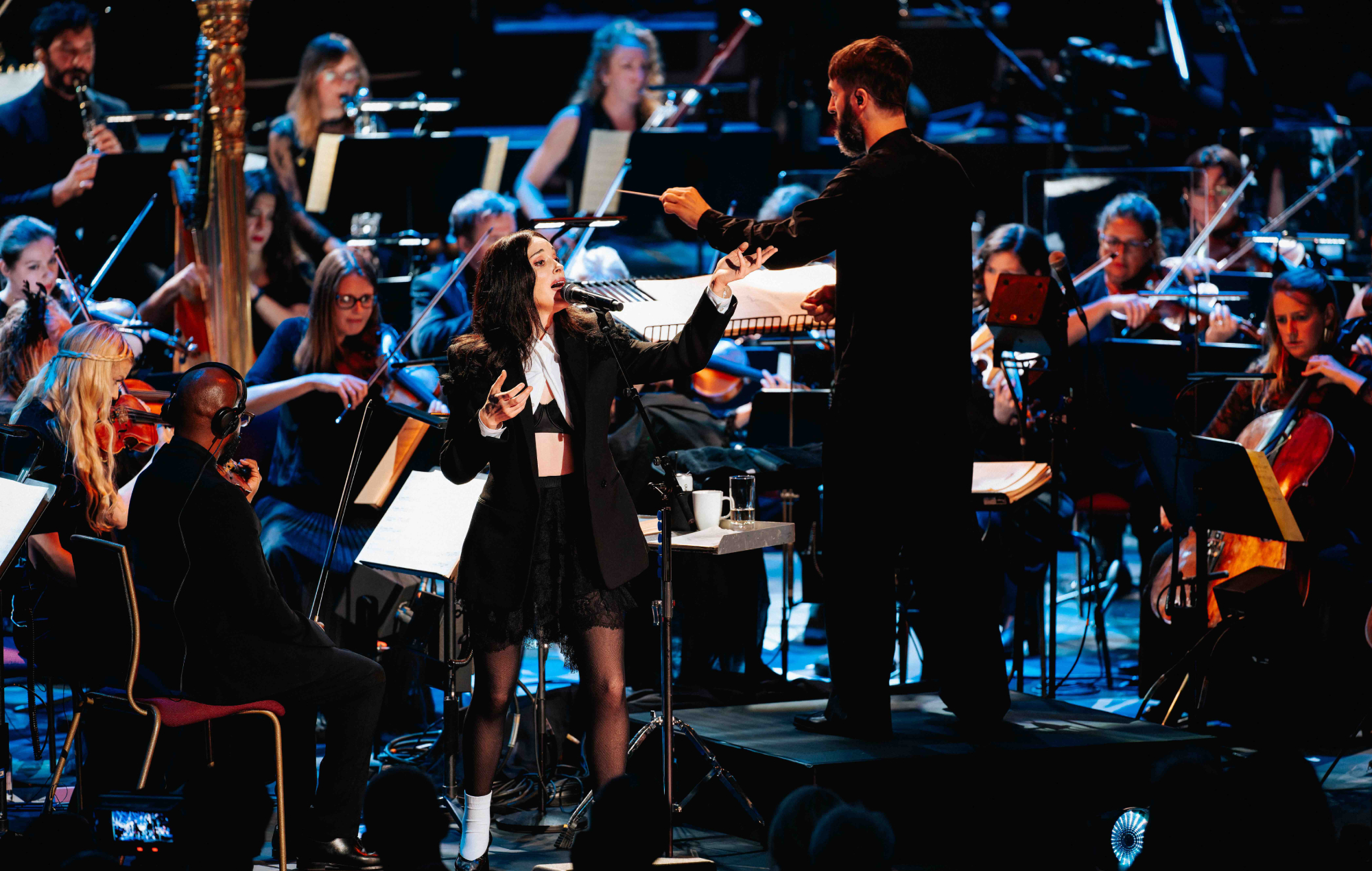 Saint-Vincent annonce « Live In London ! » sortie vinyle du spectacle BBC Proms Royal Albert Hall