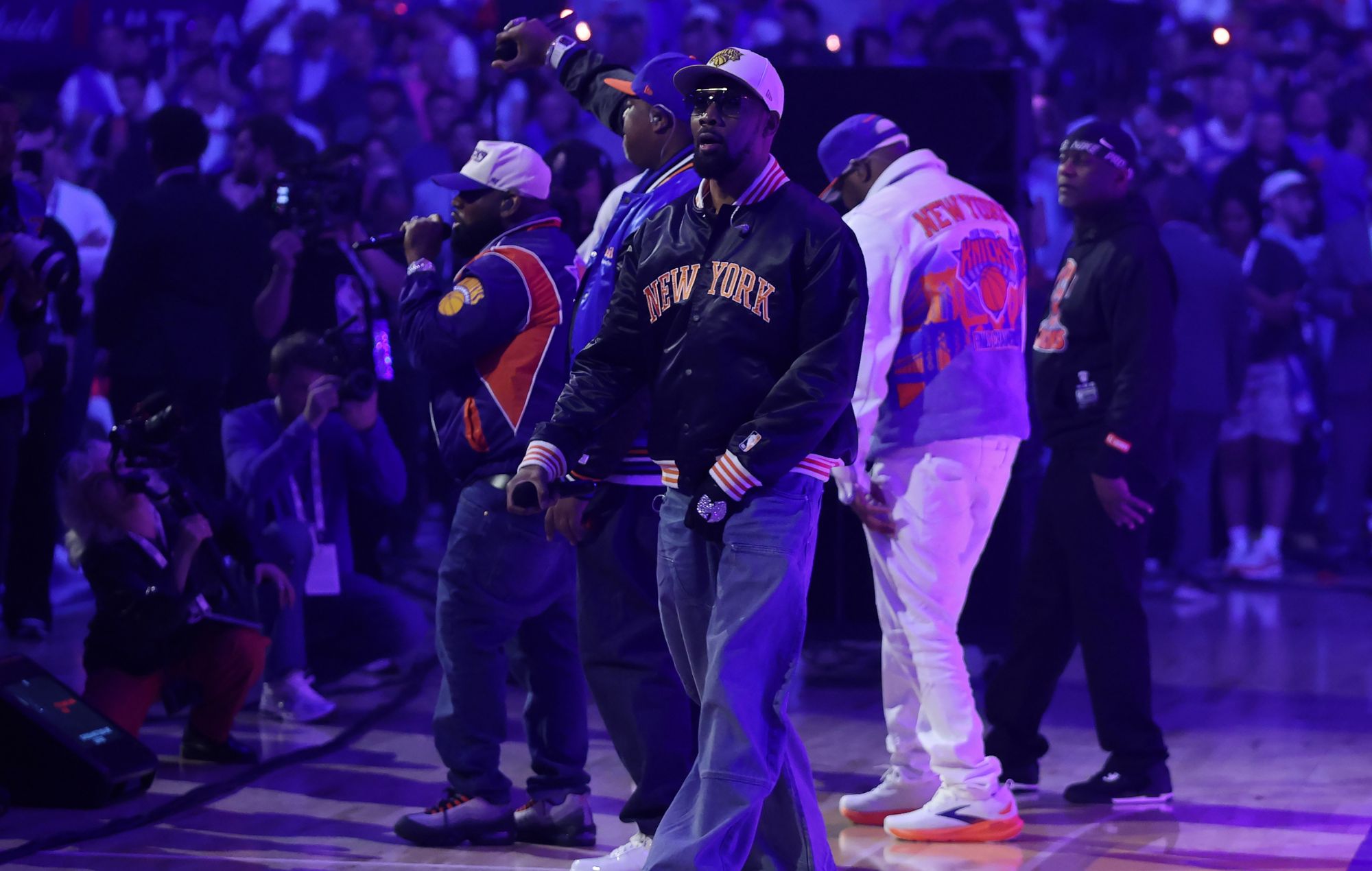 Regardez le Wu-Tang Clan apporter le chahut à la mi-temps de la finale de la NBA