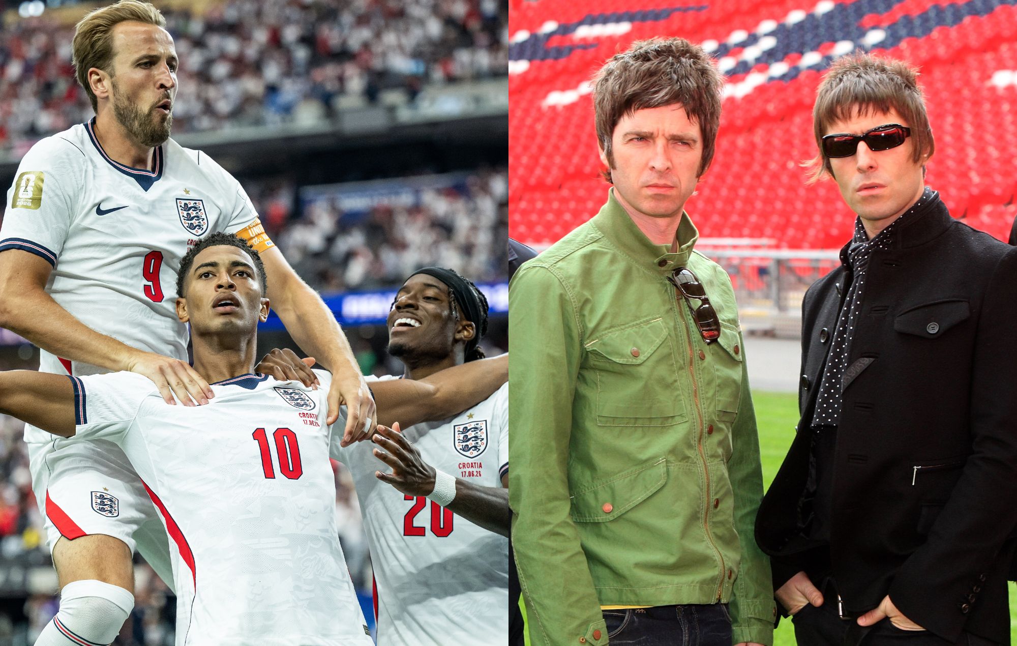 Regardez le moment émouvant où ils jouent « Wonderwall » d'Oasis après la victoire de l'Angleterre en Coupe du monde contre la Croatie