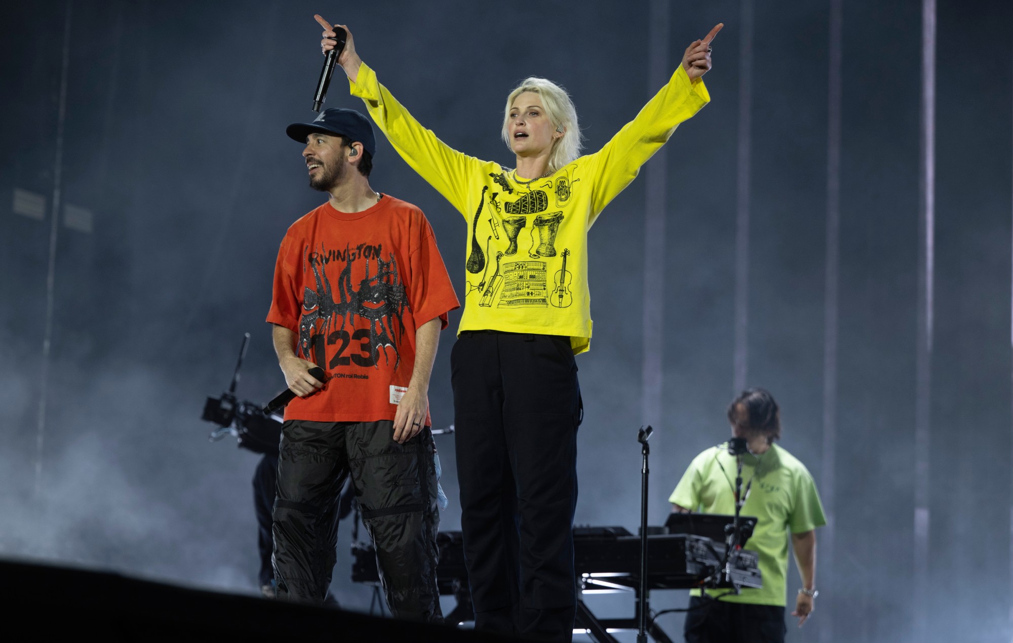 Voici à quoi Linkin Park a joué lorsqu'ils sont entrés dans l'histoire en tête d'affiche