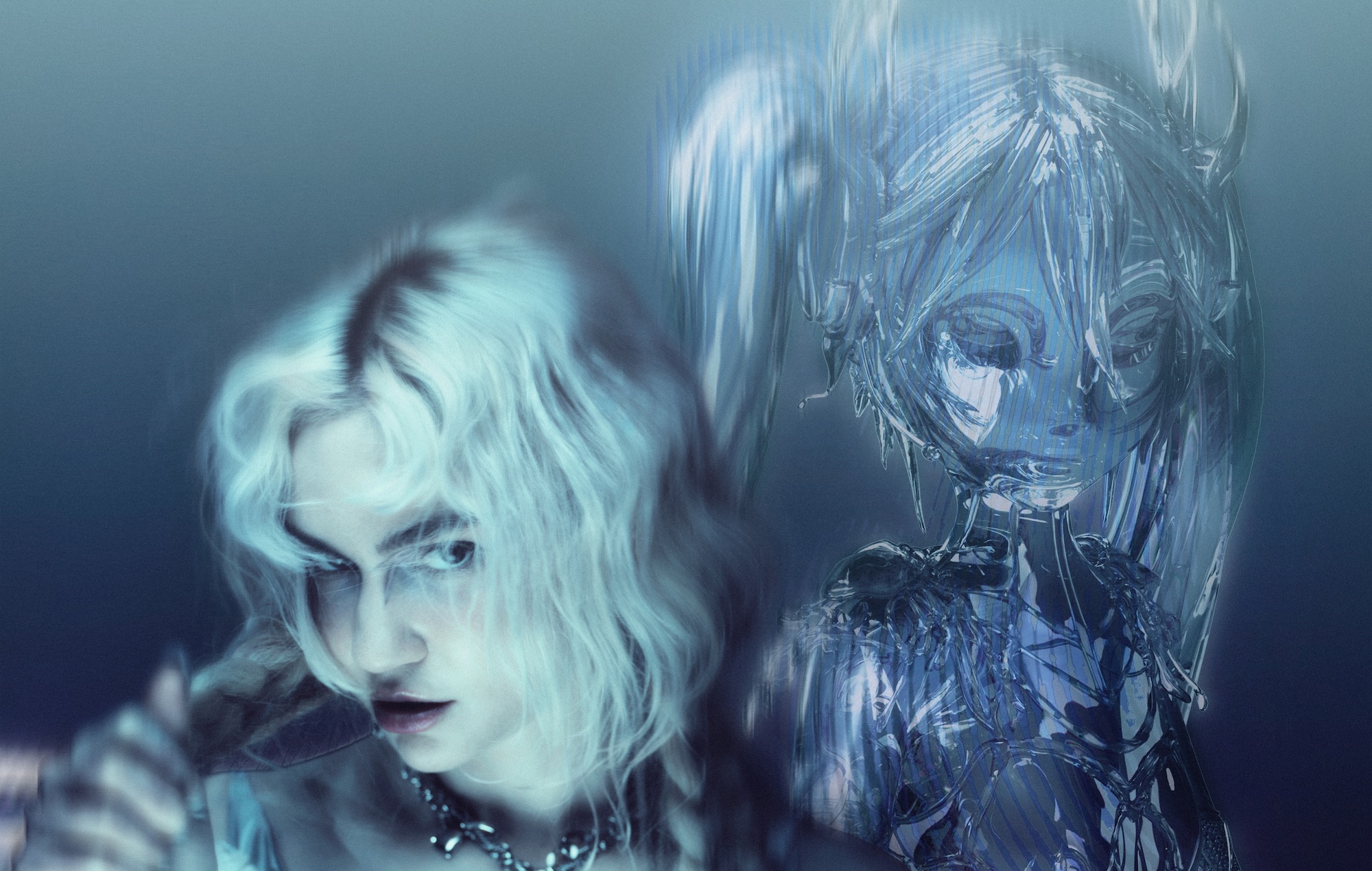 La collaboration de Grimes avec Hatsune Miku est remplie d'amour : "Je me sens vraiment en admiration devant elle, mais aussi protectrice envers elle"