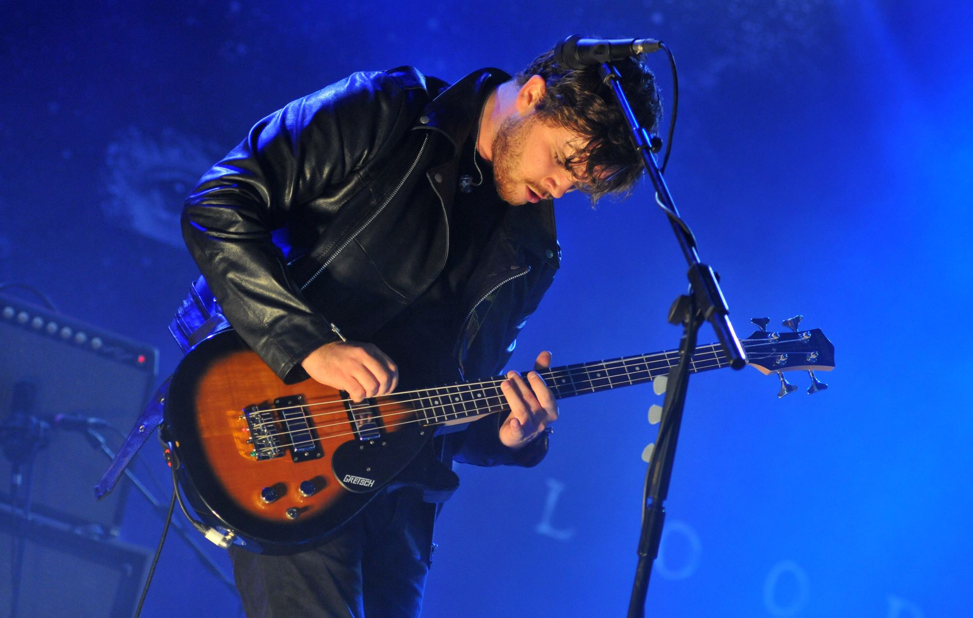 Royal Blood joue au Reading Festival pour la première fois en 2014 (Photo de C Brandon/Redferns via Getty Images)