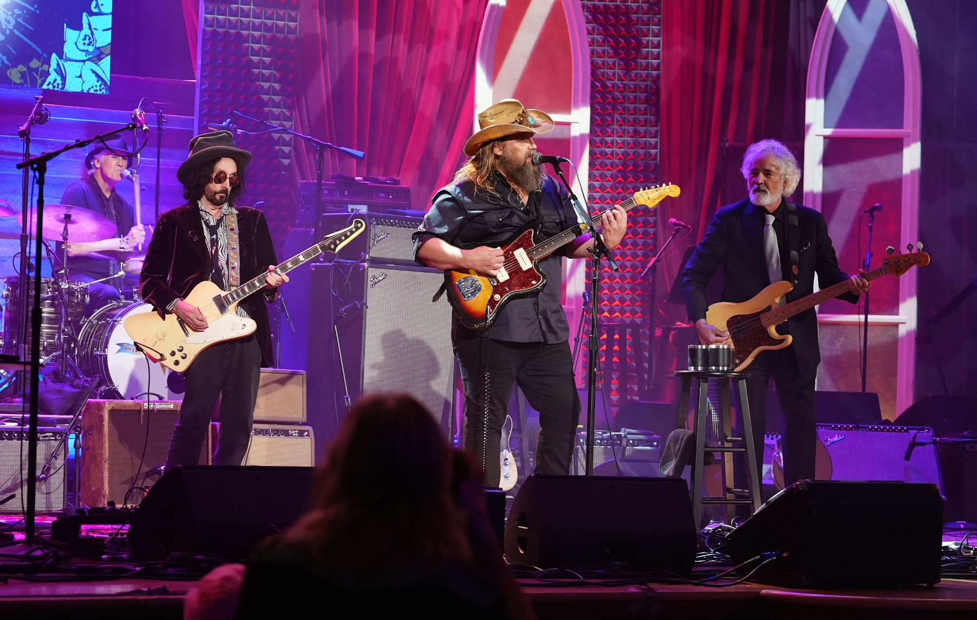 Stan Lynch, Mike Campbell of The Heartbreakers, Chris Stapleton and Ron Blair