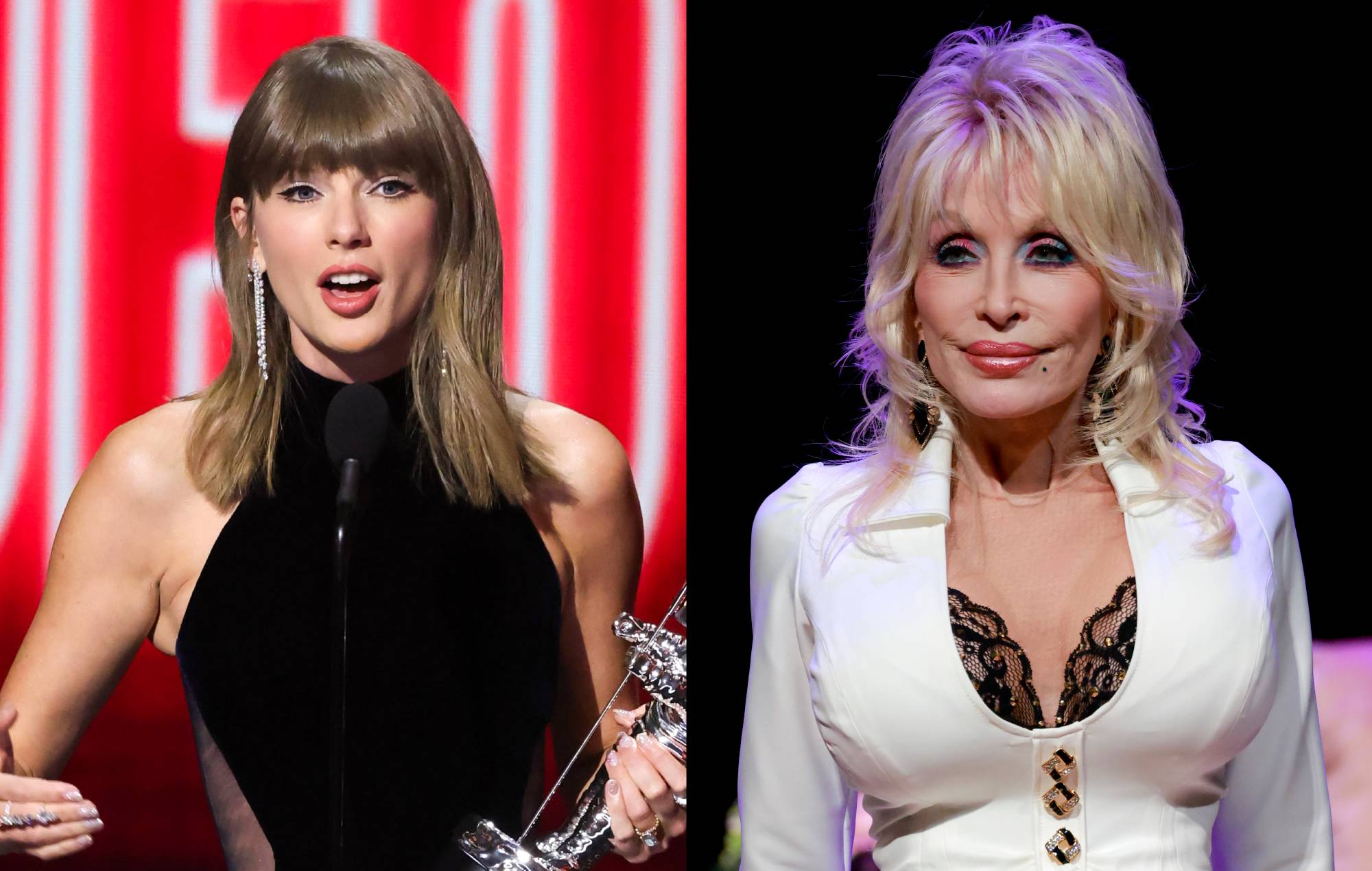Taylor Swift dédie le prix VMA de la vidéo de l'année à la "showgirl ultime" Dolly Parton