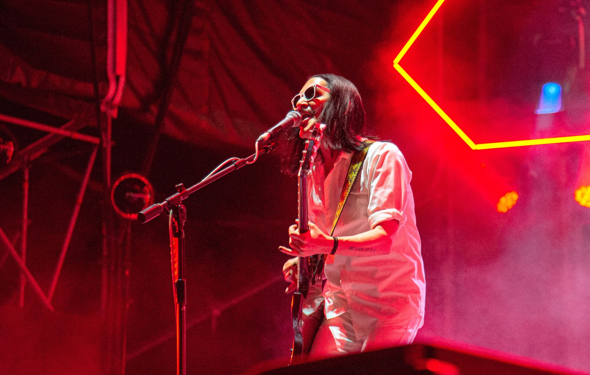 Brian Molko of Placebo. CREDIT: Medios y Media/Getty Images